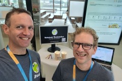 Unser Stand auf dem Extremwetterkongress 2024 in HH