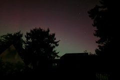 Polarlichter in Hannover vom 10.10.2024 (Sol. Max. Sonnenzyklus 25)