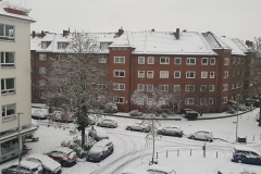 Schneefall in Hannover (03.12.2017)